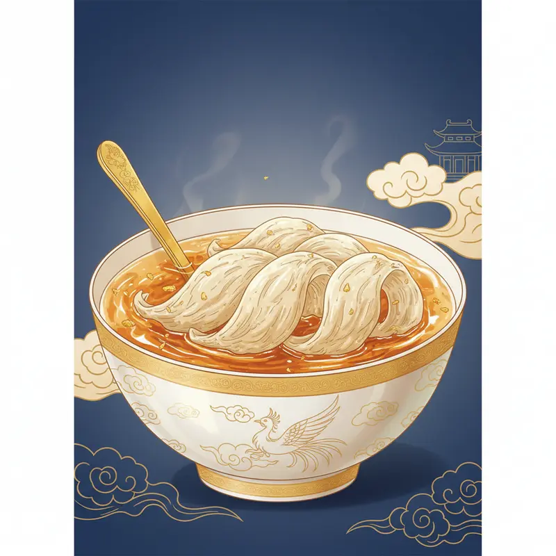 Sự khác biệt rõ rệt về thể tích giữa yến khô và yến sau khi ngâm nở.