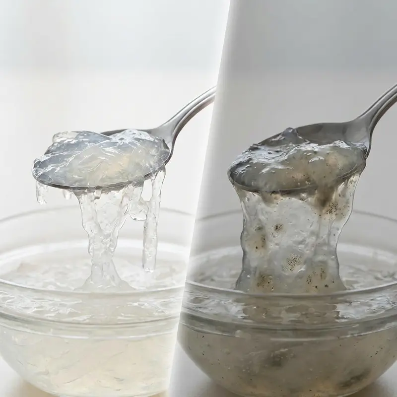 Kiểm tra kỹ màu sắc và mùi vị để nhận biết yến hỏng.