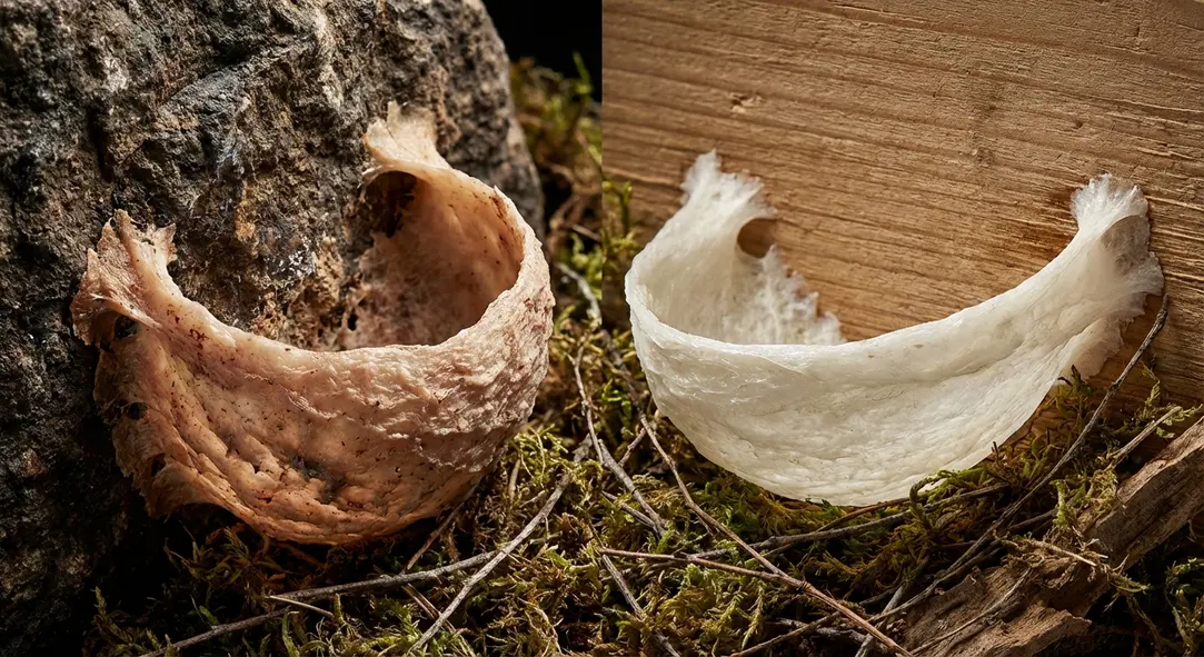 Sự khác biệt về môi trường sống: Hang động tự nhiên và Nhà dẫn dụ chuyên dụng.