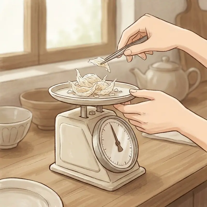 Tuân thủ liều lượng 3-5g yến khô mỗi lần ăn để đảm bảo hấp thu tốt nhất.