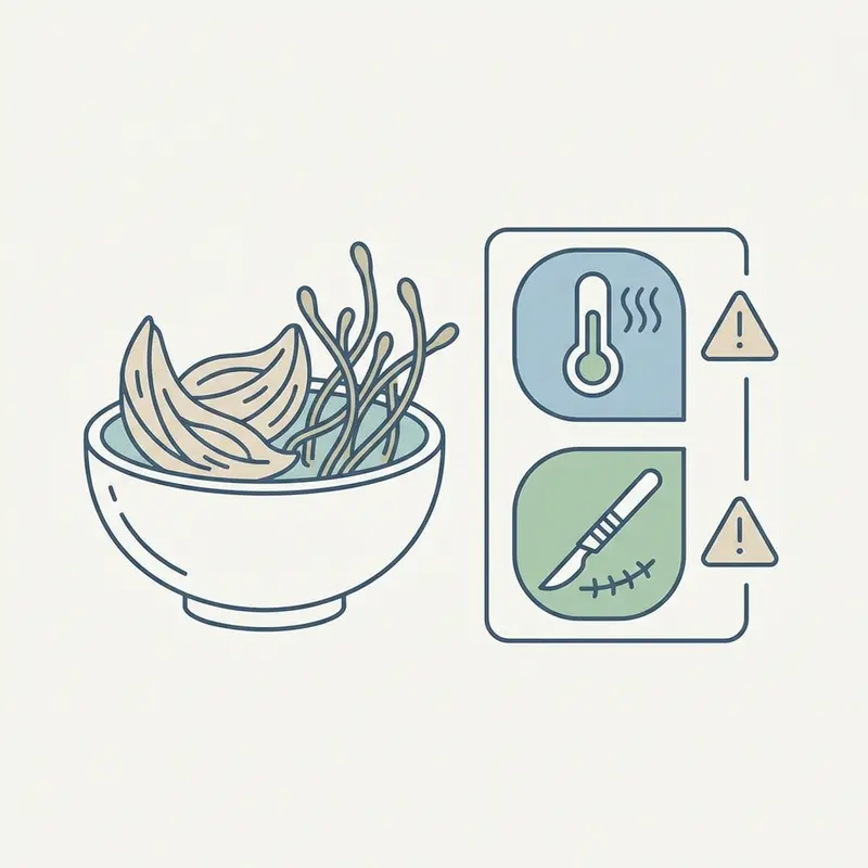 Các trường hợp cần thận trọng khi sử dụng yến chưng đông trùng hạ thảo.