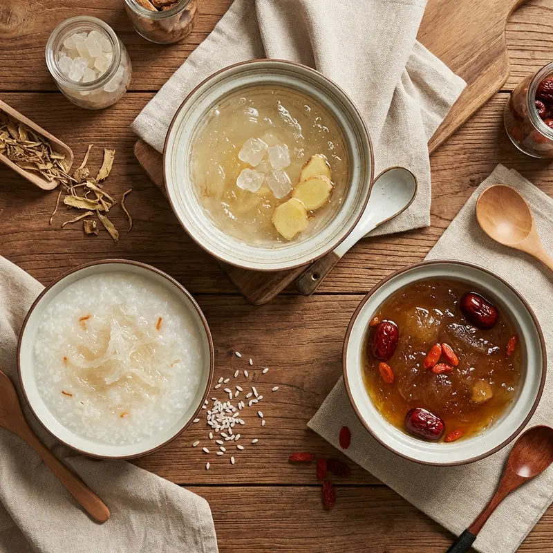 Đa dạng cách chế biến yến sào giúp bệnh nhân ăn ngon miệng hơn.