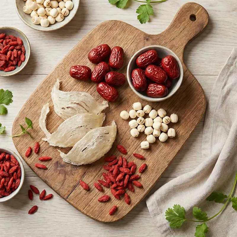 Sự kết hợp hoàn hảo giữa yến sào và các thảo dược tự nhiên.