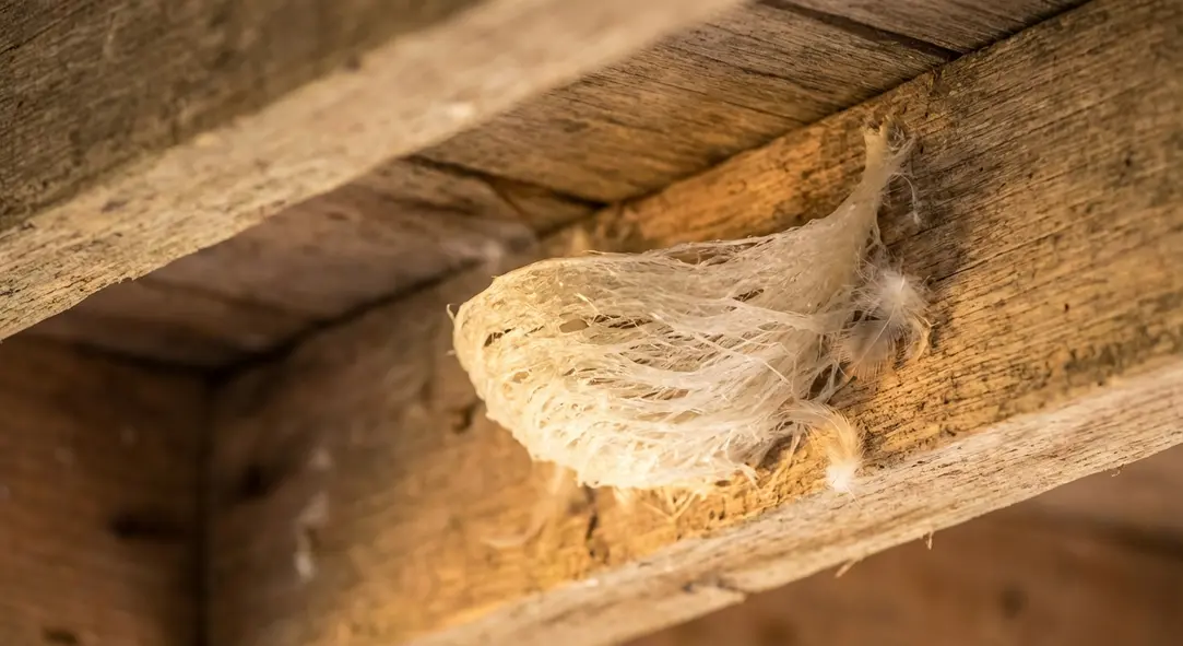 Tổ yến trắng sạch sẵn sàng cho thu hoạch nhân văn