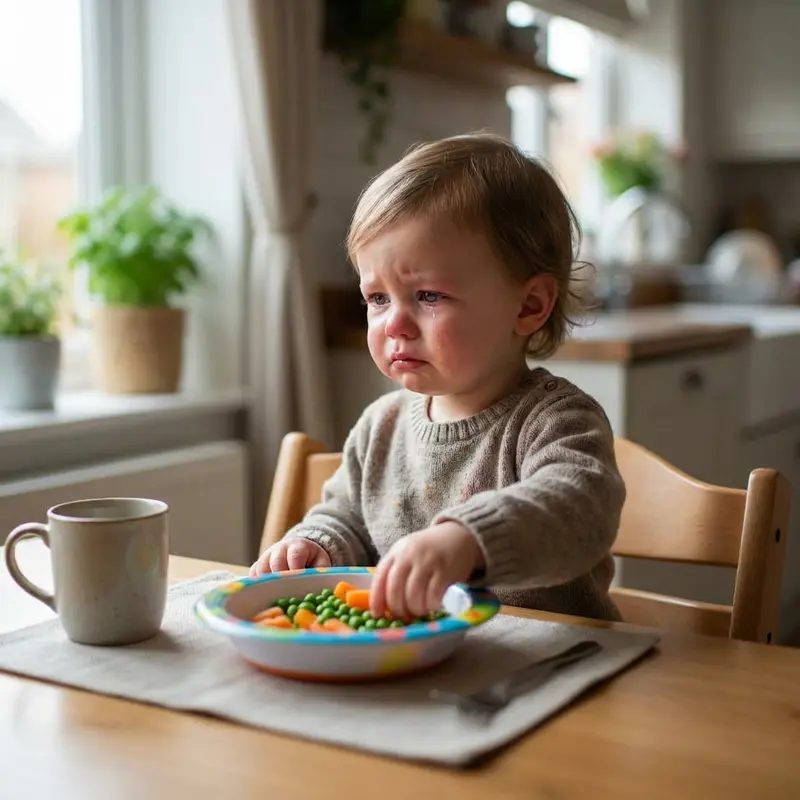 Trẻ biếng ăn thường do thiếu hụt vi chất dinh dưỡng.