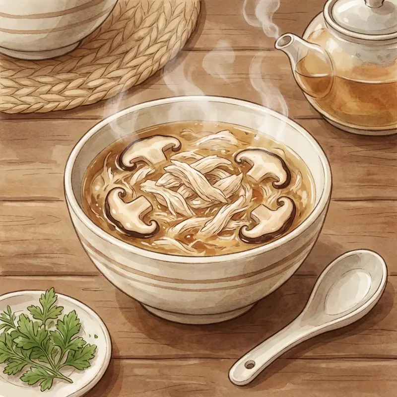 Yến chưng gà hoặc súp mặn là lựa chọn hoàn hảo thay thế cho yến chưng đường phèn.