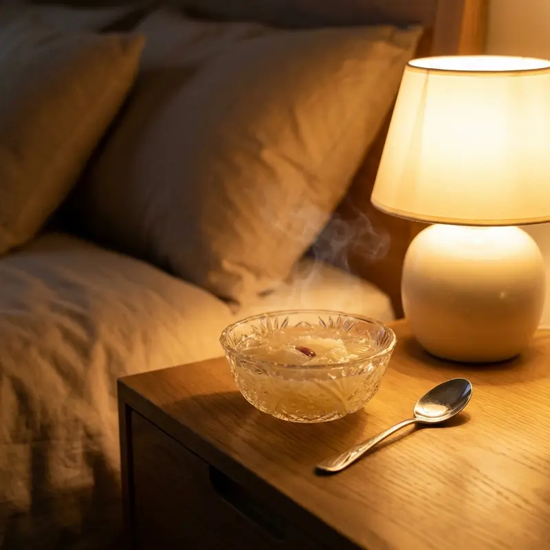 Buổi tối trước khi đi ngủ là thời điểm lý tưởng để cơ thể hấp thụ dinh dưỡng.