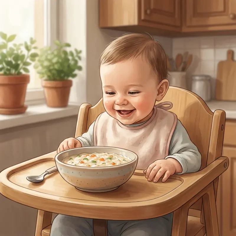 Trẻ ăn ngon miệng giúp hấp thu tối đa dưỡng chất từ yến sào.