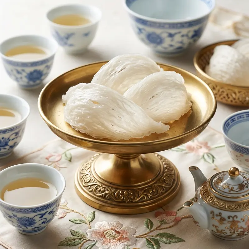 Giá trị của yến sào được định lượng nghiêm ngặt trên thị trường.