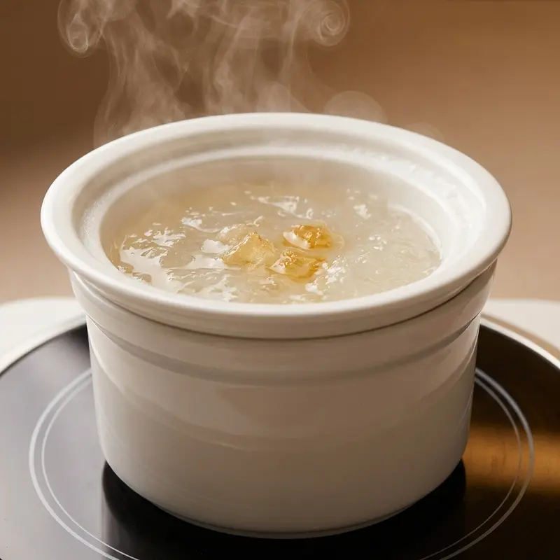 Chưng cách thủy là phương pháp duy nhất bảo toàn dưỡng chất của yến sào.