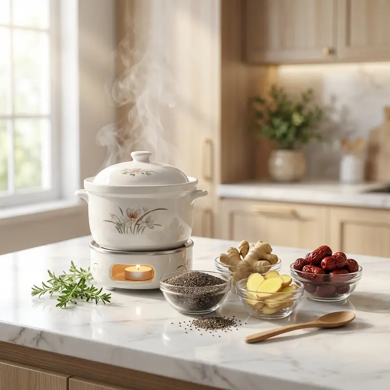 Chưng yến cách thủy giúp bảo toàn cấu trúc dinh dưỡng.