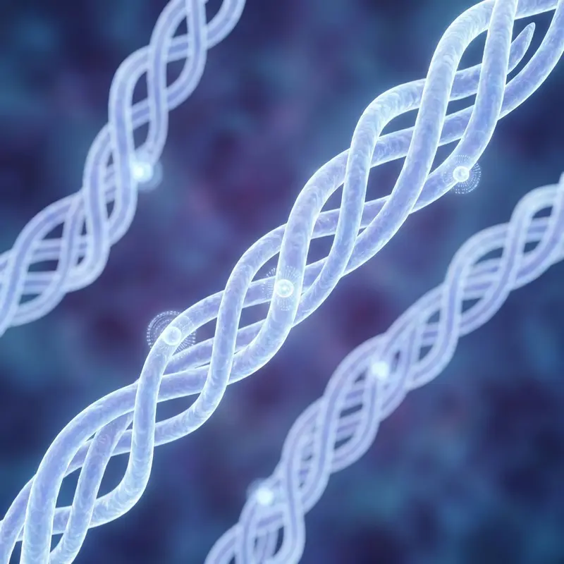 Cơ chế hình thành chuỗi xoắn ốc collagen dưới góc nhìn vi mô.