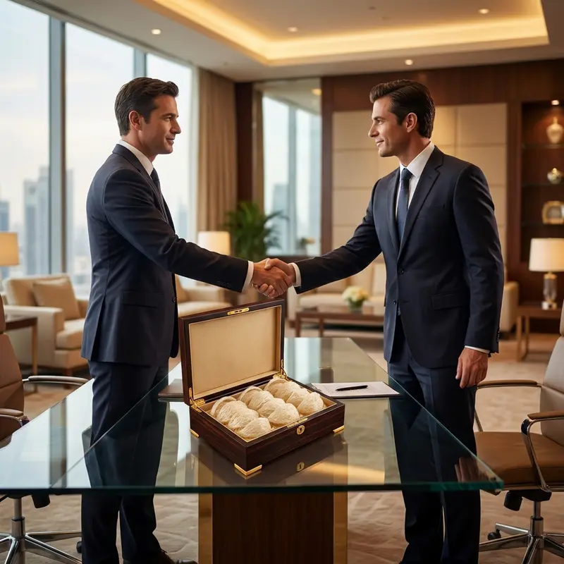 Quà tặng yến sào minh bạch nguồn gốc nâng tầm uy tín doanh nghiệp.