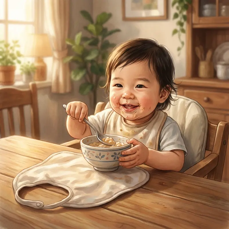 Cho trẻ ăn yến đúng liều lượng giúp hệ tiêu hóa khỏe mạnh.