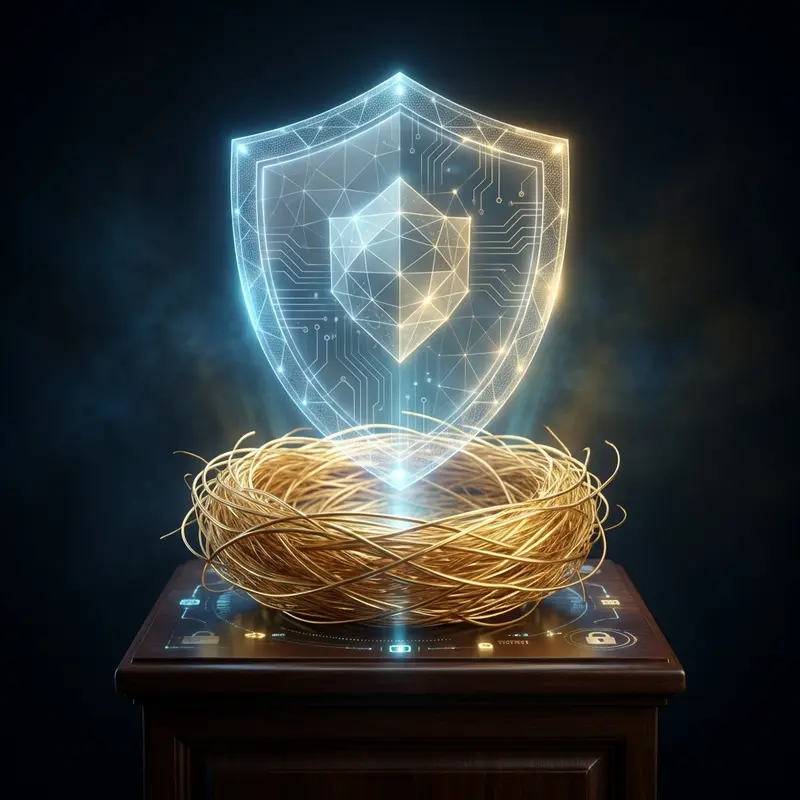 Hệ thống bảo mật điện tử giúp ngăn chặn hiệu quả yến sào giả mạo.