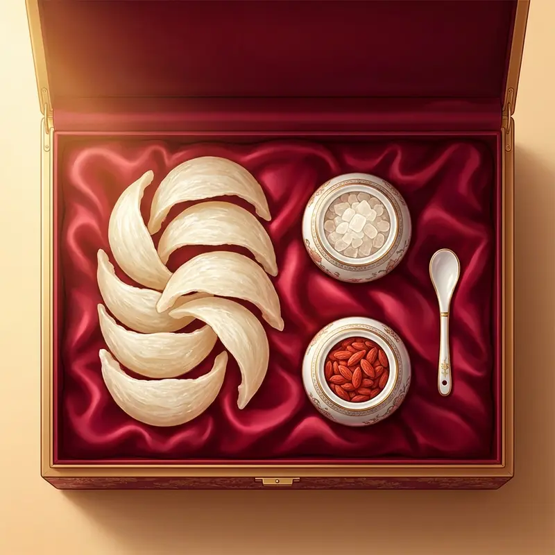 Một hộp quà yến sào VIP không chỉ chất lượng về sản phẩm mà còn tinh tế trong thiết kế.