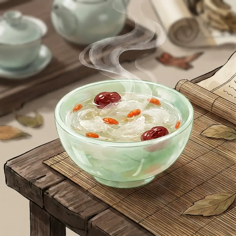 Tô yến chưng đường phèn, táo đỏ giữ nguyên được dưỡng chất nhờ chế biến đúng cách.