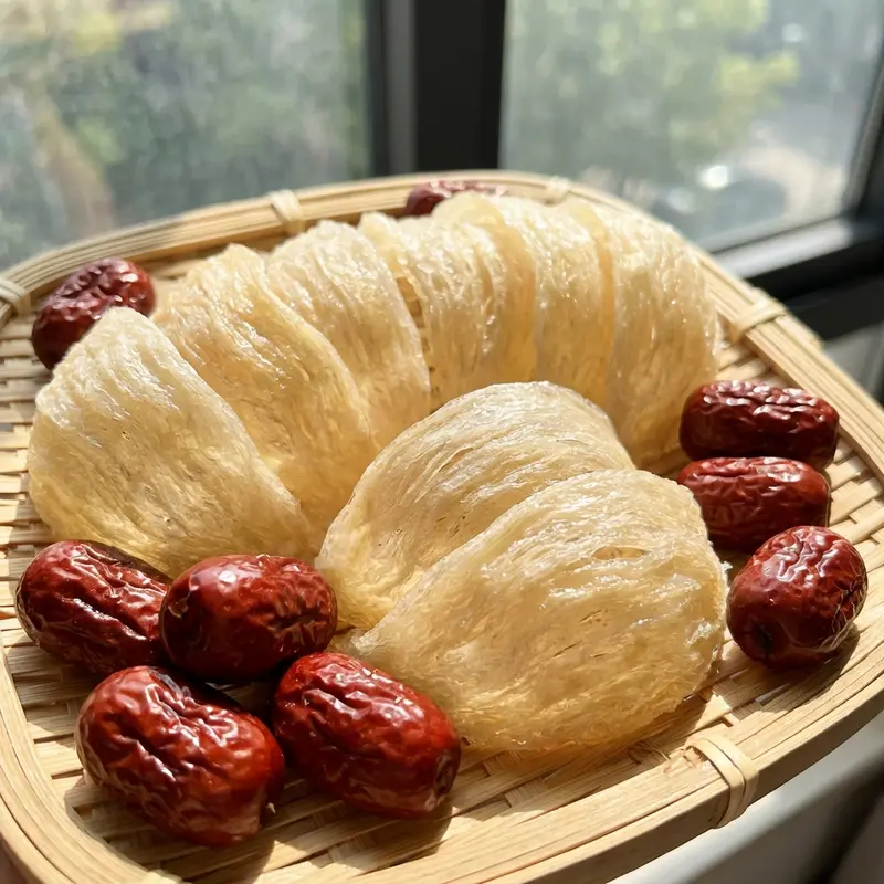 Tổ yến nguyên chất và táo đỏ mang lại hiệu quả an thần vượt trội.
