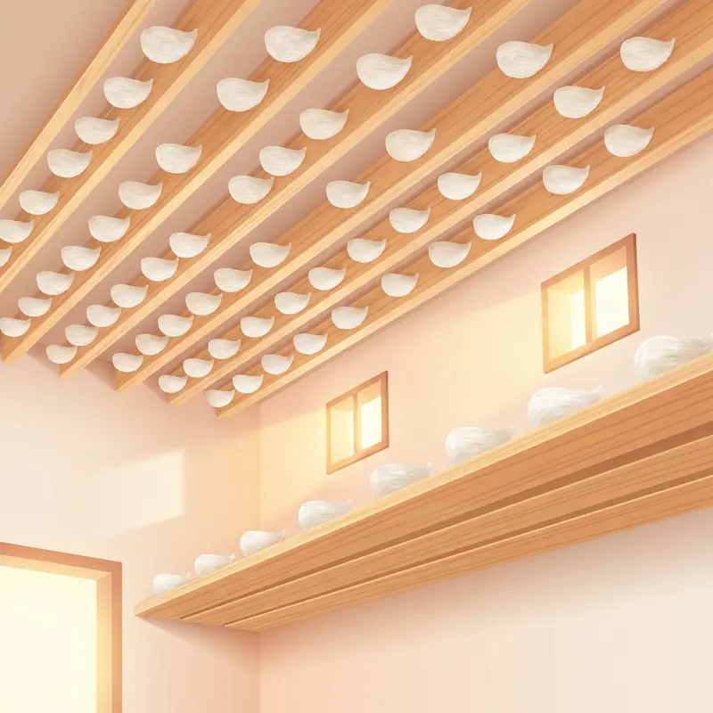 Môi trường được kiểm soát trong nhà yến giúp tạo ra những tổ yến sạch, trắng và có mùi hương dịu nhẹ.