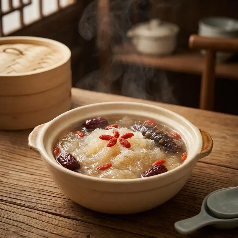 Chưng cách thủy là phương pháp tối ưu nhất để bảo toàn dưỡng chất.