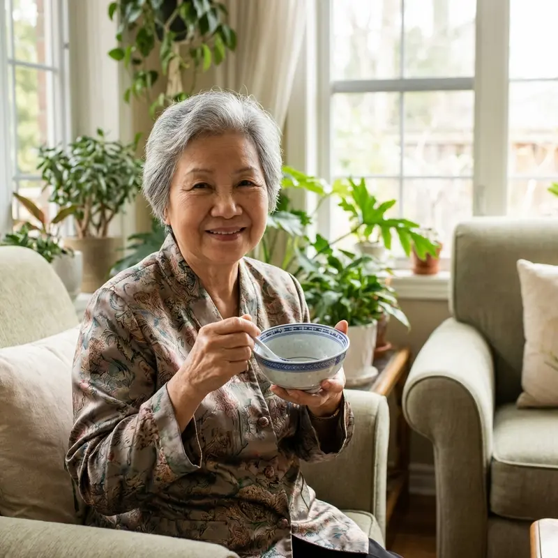 Chân yến sào là thực phẩm bồi bổ lý tưởng cho người cao tuổi.