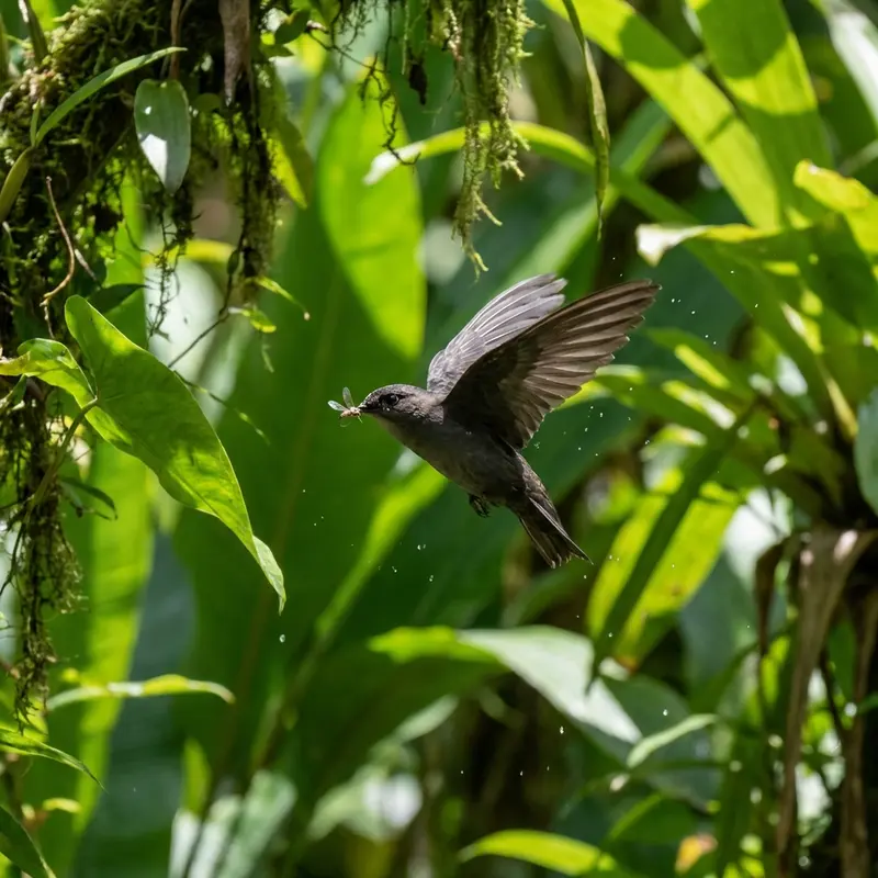Chế độ ăn côn trùng đa dạng theo ngày làm thay đổi thành phần vi chất trong nước bọt chim yến.