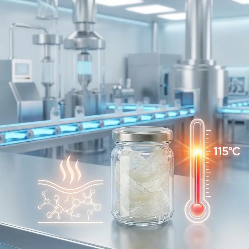 Quy trình nhiệt phân chuẩn xác giúp giữ lại vi chất trong yến hũ.