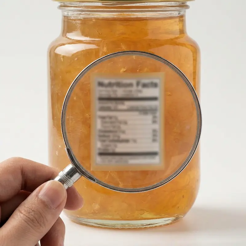 Kiểm tra kỹ bảng thành phần dinh dưỡng trên yến hũ.