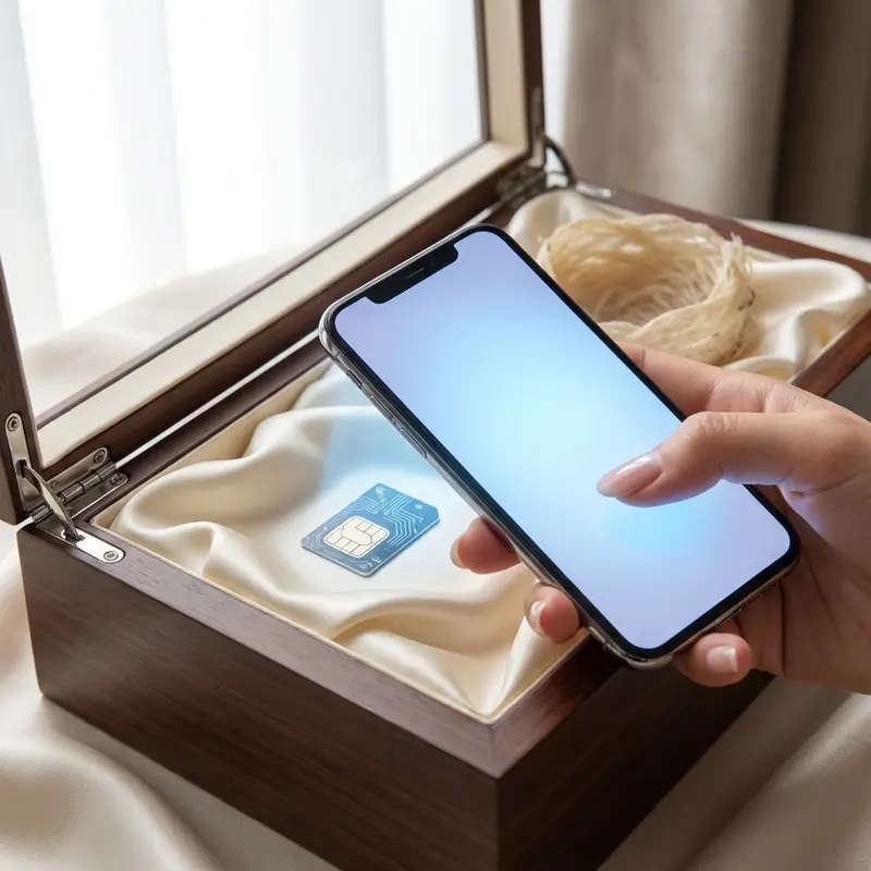 Trải nghiệm tra cứu thông tin yến sào qua giao diện điện thoại thông minh.