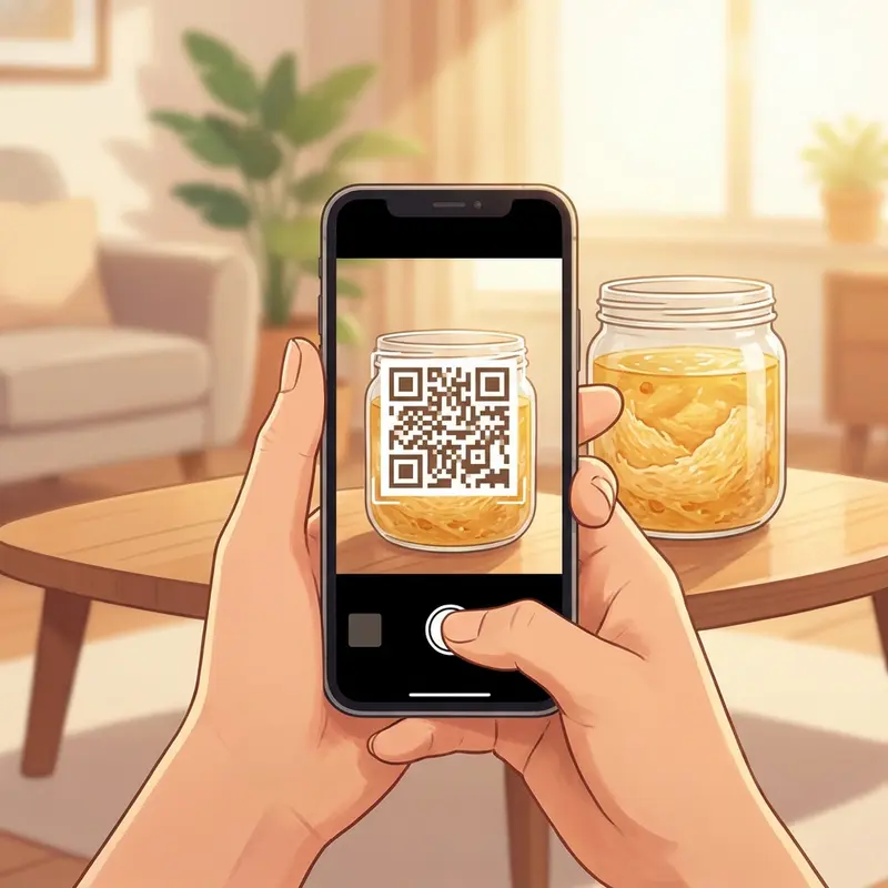 Xác thực yến sào bằng công nghệ quét mã QR
