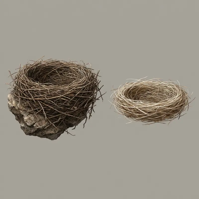 Sự khác biệt về độ dày và cấu trúc chân tổ giữa yến đảo và yến nhà.