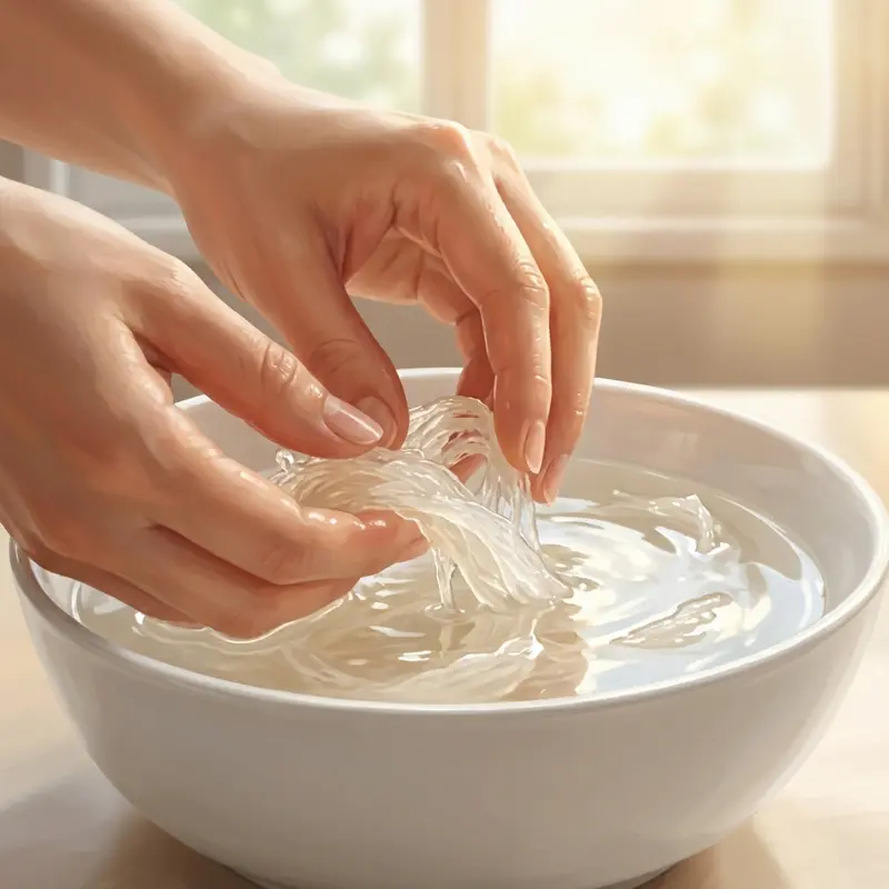 Ngâm và sơ chế yến sào đúng kỹ thuật giúp giữ lại tối đa dưỡng chất.