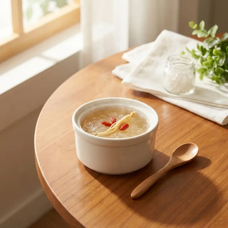 Chế biến và sử dụng yến sào đúng liều lượng giúp trẻ hấp thu trọn vẹn dưỡng chất.