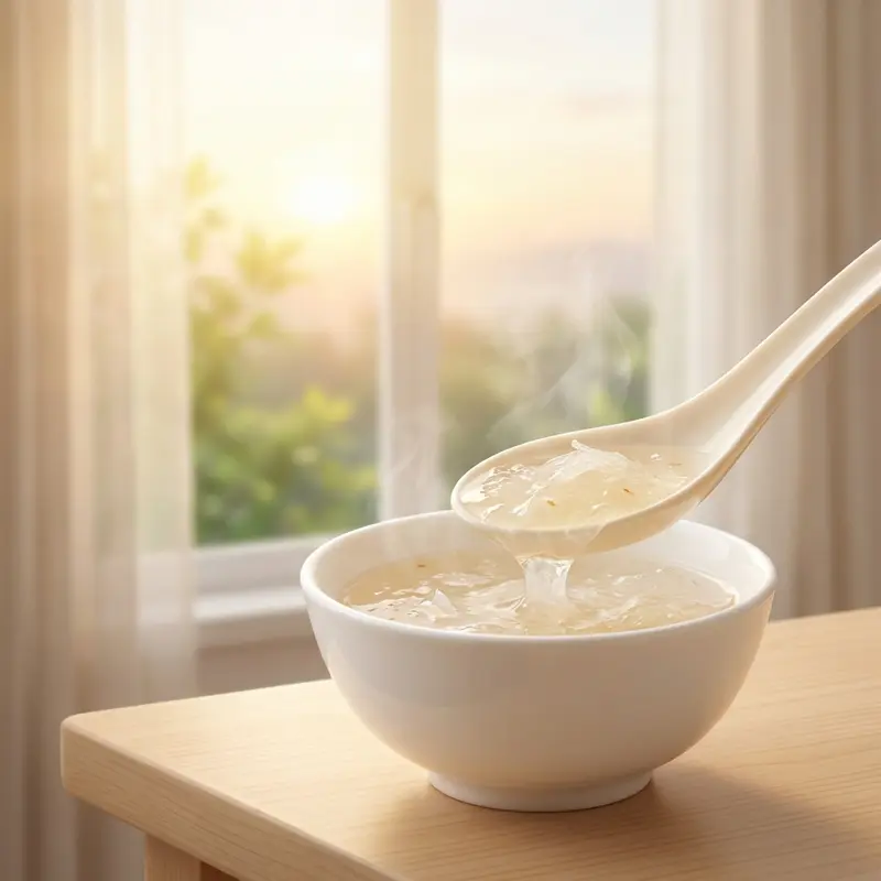 Thưởng thức yến sào vào buổi sáng sớm giúp hấp thụ dưỡng chất tốt nhất.