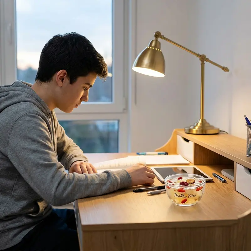 Bổ sung dinh dưỡng giúp trẻ dậy thì giảm căng thẳng, tăng cường trí nhớ.