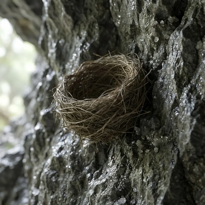 Tổ yến đảo hấp thụ trực tiếp khoáng chất từ vách đá vôi.