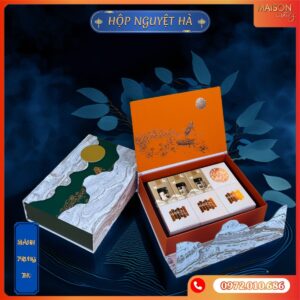Hộp bánh trung thu Maison Luxury - Nguyệt Hà - Quà tặng đối tác, nhân viên
